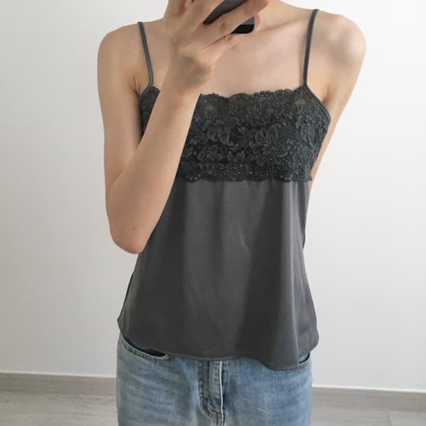 glossy satin slip