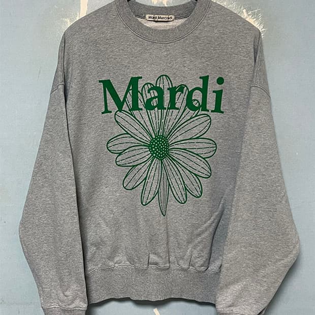 마르디메크르디 여자 맨투맨 오버핏 프리 최대 L 100 77