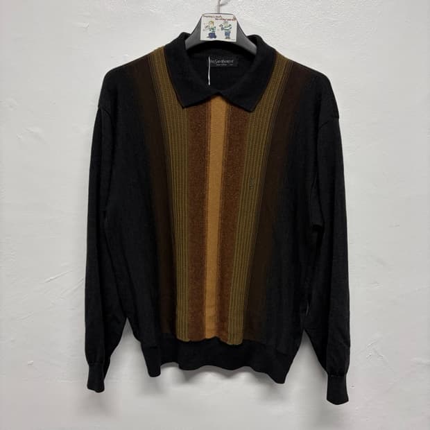 YSL 입생로랑 스트라이프 니트