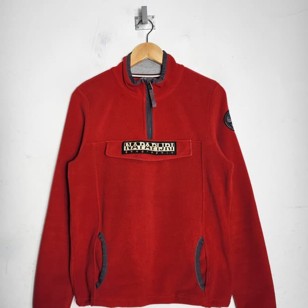 나파피리 하프집업 플리스