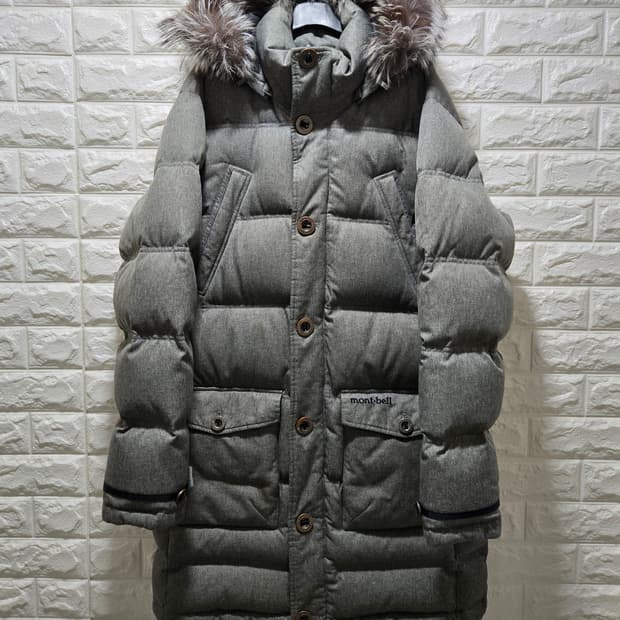 몽벨 EX800 구스다운 롱패딩 점퍼 105