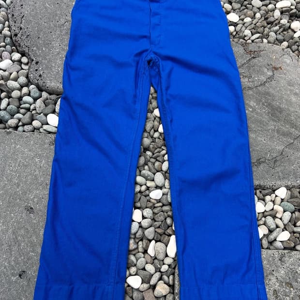 (36인치)OLD VINTAGE BLUE FRENCH 프렌치워크팬츠