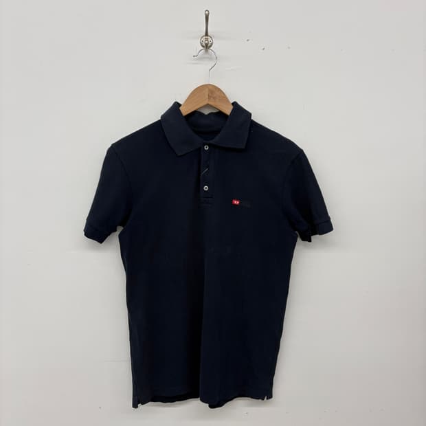디젤 네이비 반팔 폴로티셔츠 여성M