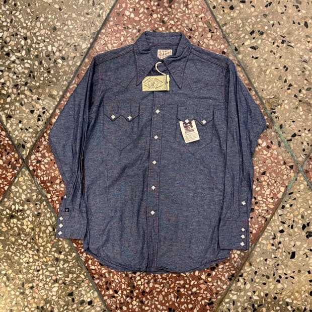 Rockmount 웨스턴 샴브레이셔츠 (M,새상품)