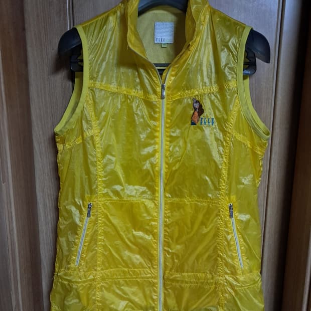 엘르 골프 여성 바람막이 조끼 100