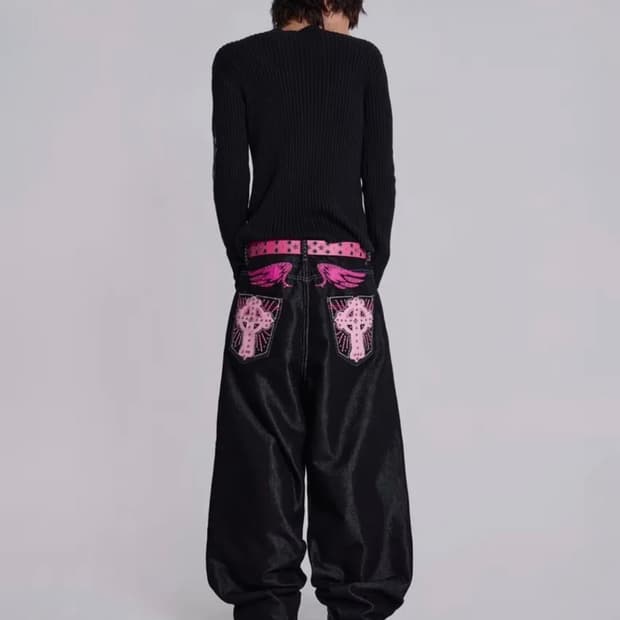 제이디드런던 핑크 콜로서스 팬츠 팝니다