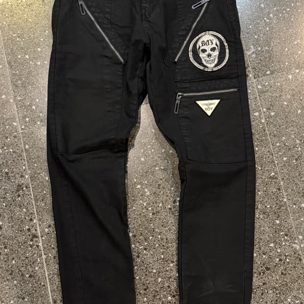 보이런던 지퍼팬츠