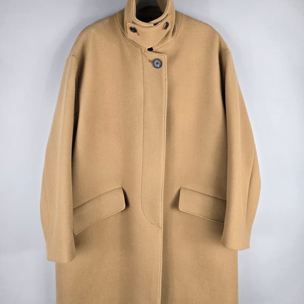 [무료배송]스튜디오 톰보이 여성 오버핏 울 혼방 코트