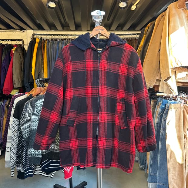 Old 헤비 울 맥키노 후드 자켓