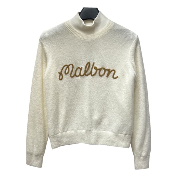MALBON 말본 골프 모크넥 방풍 스웨터 국내 매장판 85 S