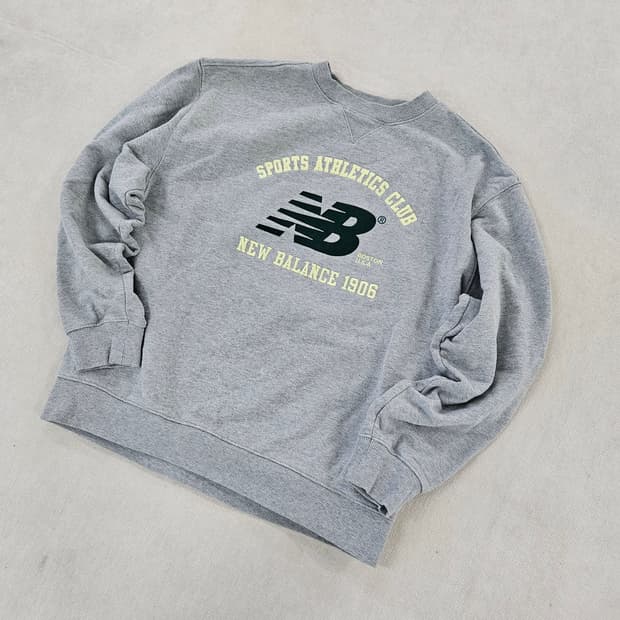 [95(M)] 뉴발란스 에슬레틱 바시티 스웨트 크루 맨투맨 0114YH1