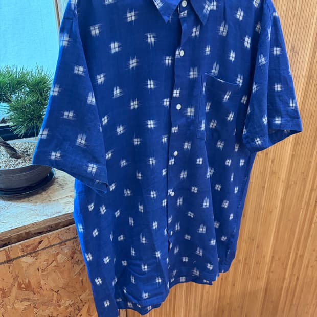 90s Meher Tailors Pattern Shirt