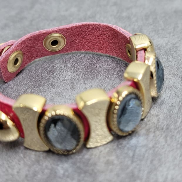 vintage leather bracelet
