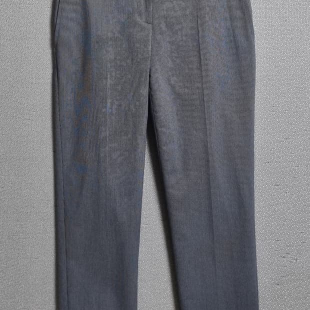 61) 한섬 SJSJ 블랙 잔체크 슬랙스 팬츠