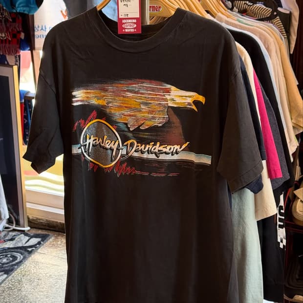 🦅 HARLEY-DAVIDSON 반팔 (1990)