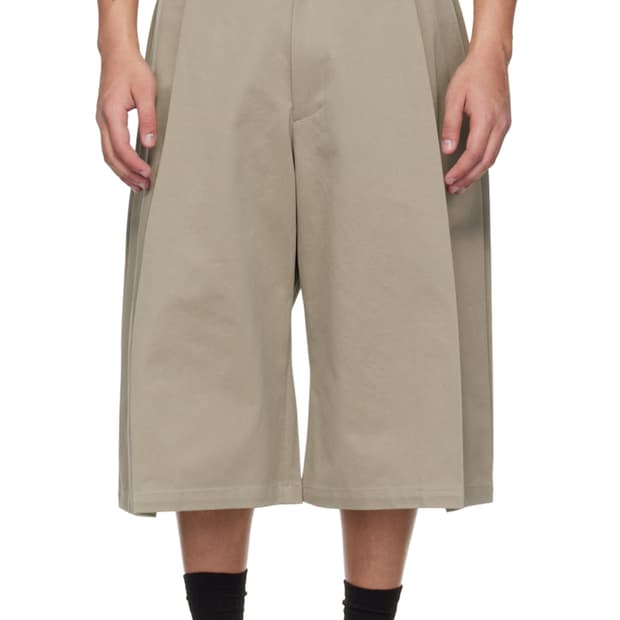 seventh 베이지 버뮤다 치노 쇼츠