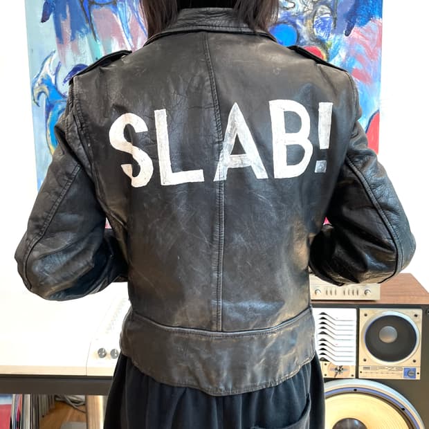 [42] 80s 빈티지 레더 라이더 자켓