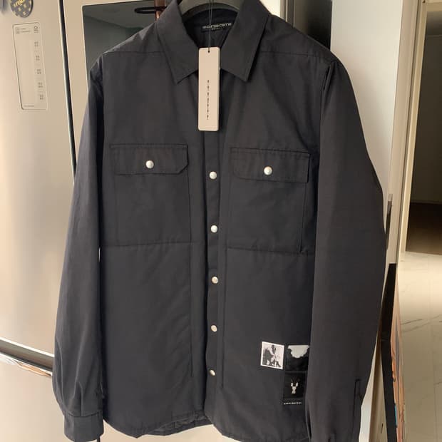 19FW 릭오웬스 DRKSHDW 아우터셔츠 L