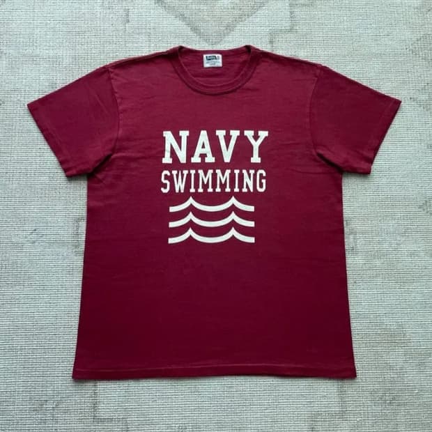 페로우즈 Navy Swimming 티셔츠 L사이즈