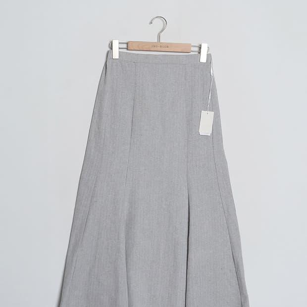 OMNES Herringbone Flared Skirt (26~27)