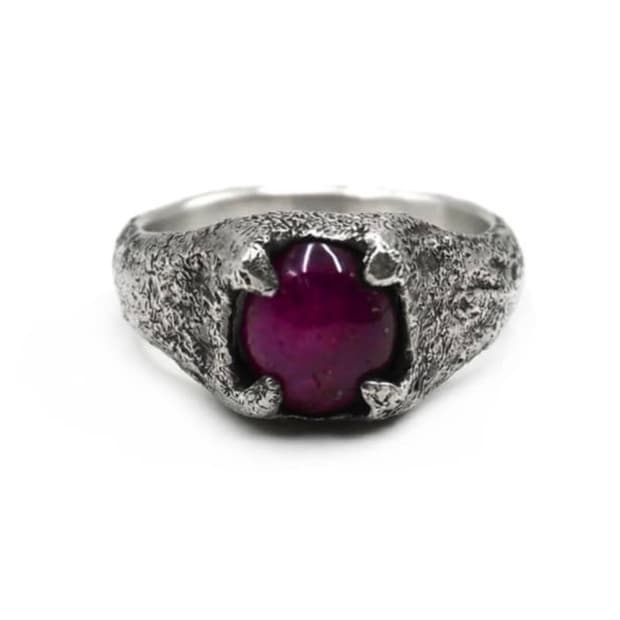 Agaffeine star ruby ring 18호