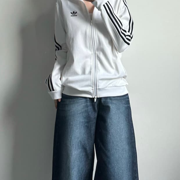 아디다스 베켄바우어 사이드라인 화이트 져지