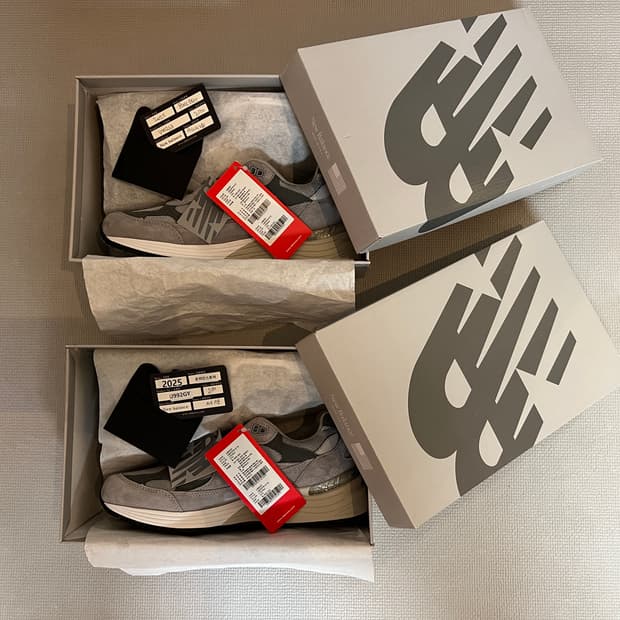 [새제품 2켤레] 뉴발란스 코리아 992 그레이 270