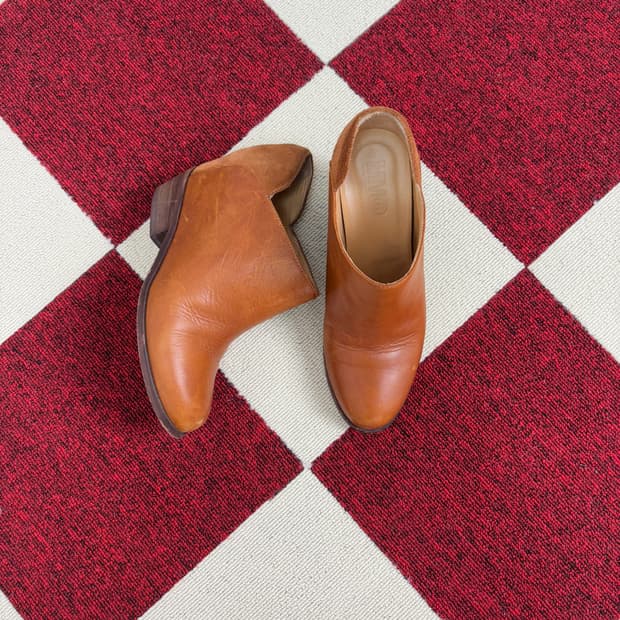 MM6 hidden-heel ankle boots
