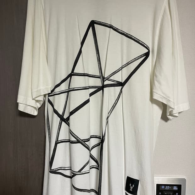 릭오웬스 남성 오버핏 티셔츠