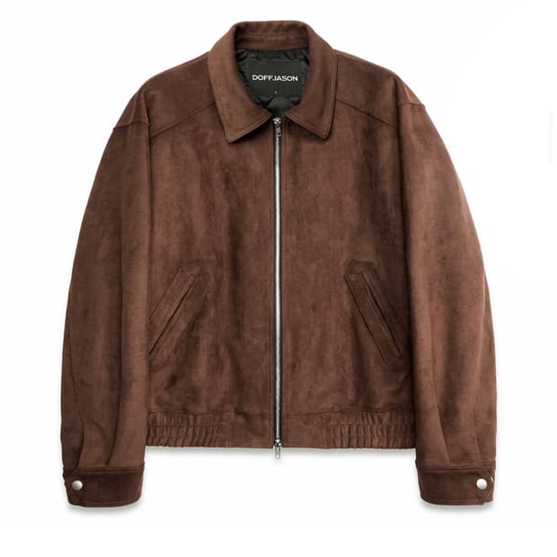 [L] 도프제이슨 25fw 퀼팅 스웨이드 스포츠 자켓 모카
