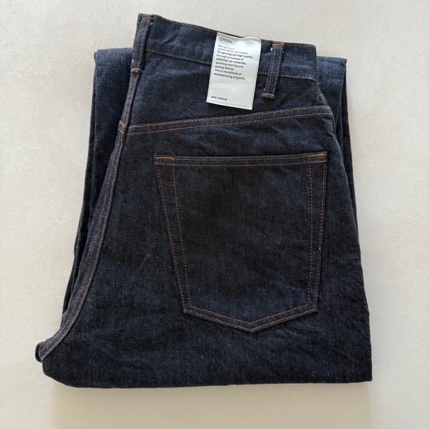 시오타 리지드 데님 배기 34