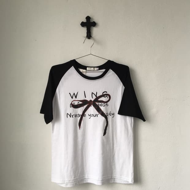 Printing raglan t shirt