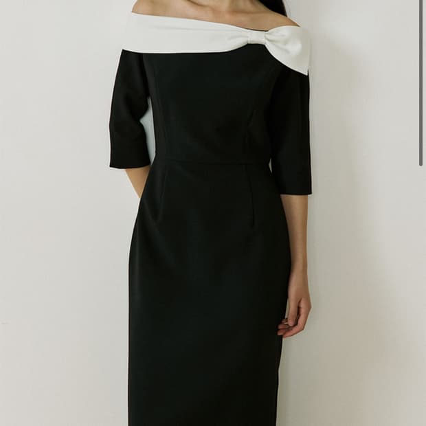 루시르주 스페셜 타이업 리본 원피스 S