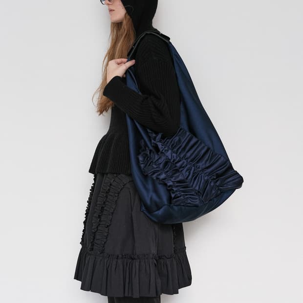 생긴스튜디오 오리가미 러플 백 숄더백 토트백