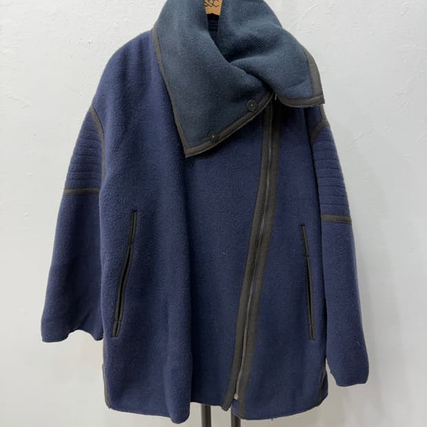 정품) 랑방 한섬 오버사이즈 터트넥 코트 82