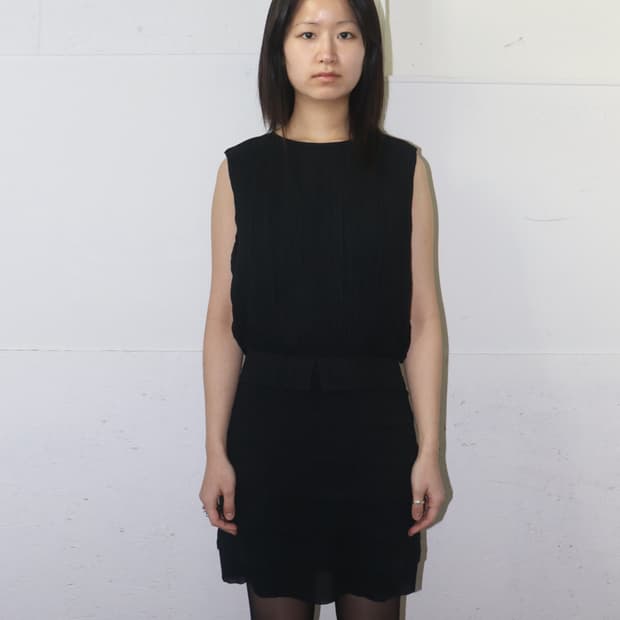 조셉 실크 디테일 원피스