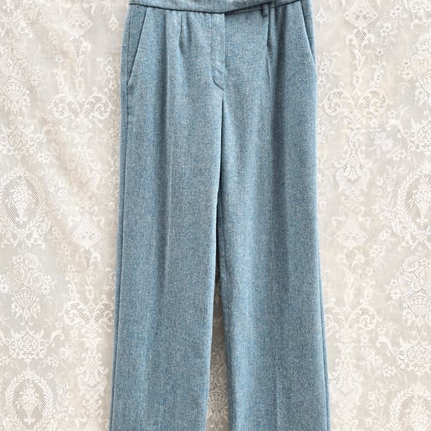 캐시미어 혼방 슬렉스 이태리 메이드