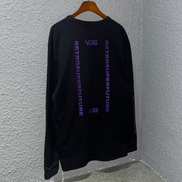 반스 RSF 오버핏 롱슬리브