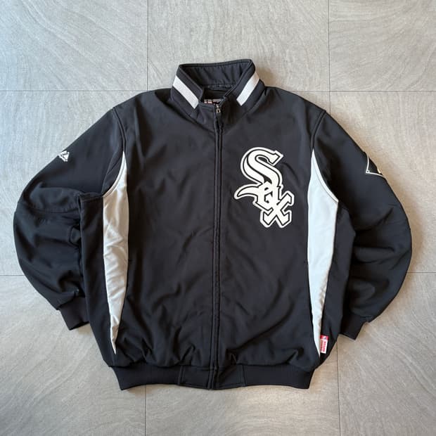 마제스틱 보스턴 화이트 삭스 자켓
