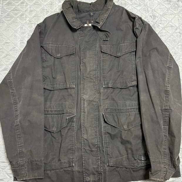 팀버랜드 다크브라운 사파리 자켓