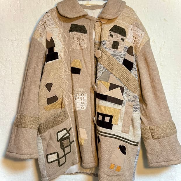 빈티지 모리걸 아우터 가디건 자켓 코트