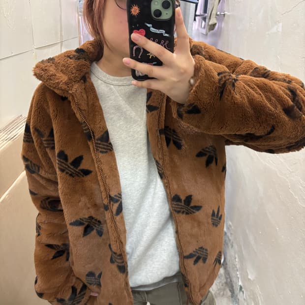 아디다스 모노그램 후리스