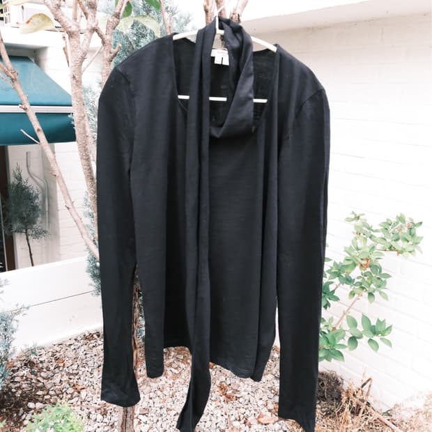 Helmut lang 스카프 롱 슬리브 L