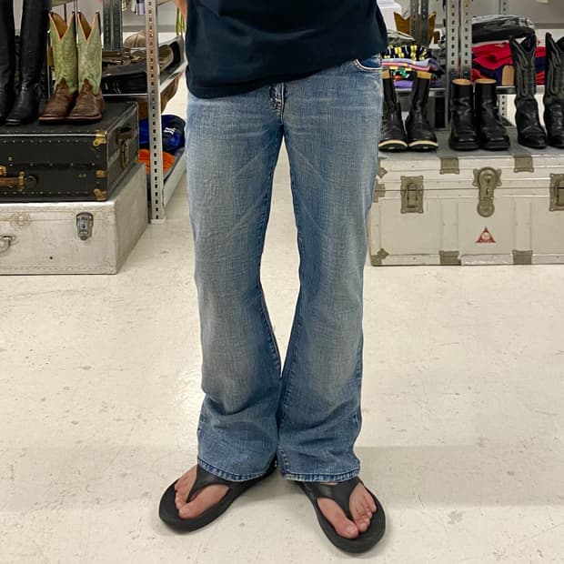 ARMANI JEANS bootscut denim pants 부츠컷 데님