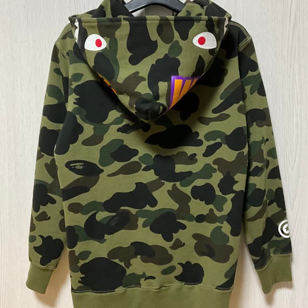 베이프키즈 후드집업