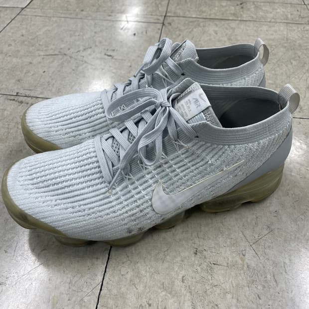 나이키 베이퍼맥스 플라이니트3 퓨어 플래티넘