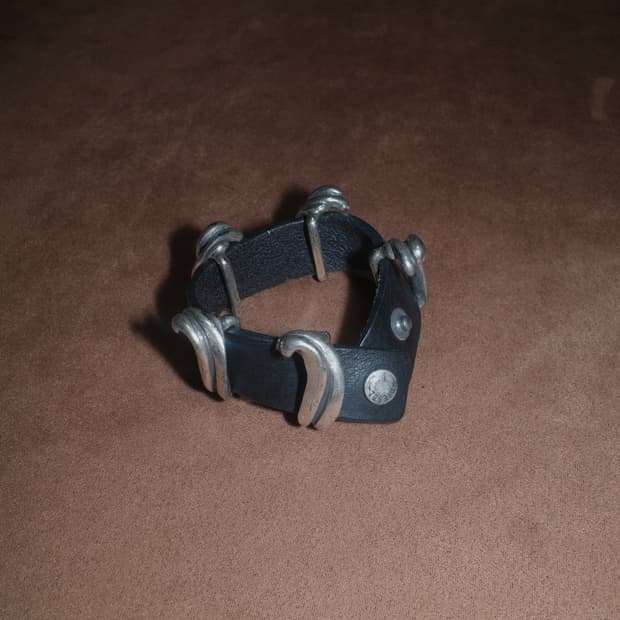 디젤 빈티지 레더 팔찌 브레이슬릿