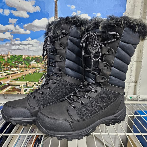 아이더 여성 방한부츠 240 방한화 퍼 패딩부츠 스노우부츠 LB57