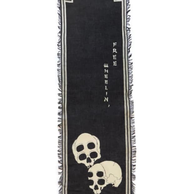 [Os] 캐피탈 레인 스컬 스톨 레이온 스카프 머플러