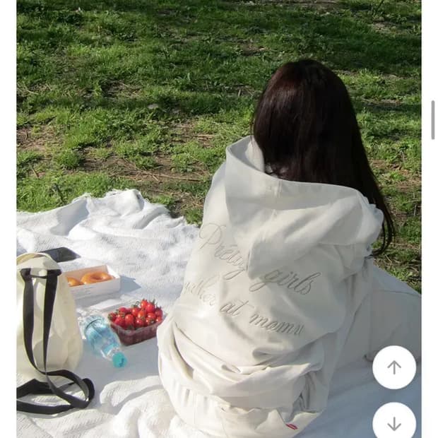 반값) 에이블리 모디무드 자체제작 후드집업 샌드베이지